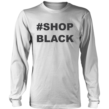 Shop Black Long Sleeved T-Shirt