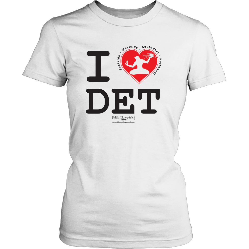 I Love Detroit Women's T-Shirt