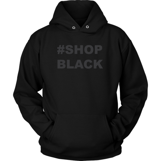 Shop Black Hooded Sweatshirt