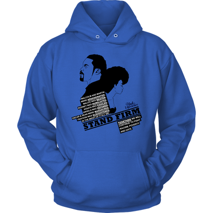 Stand Firm Hooded Sweatshirt Royal
