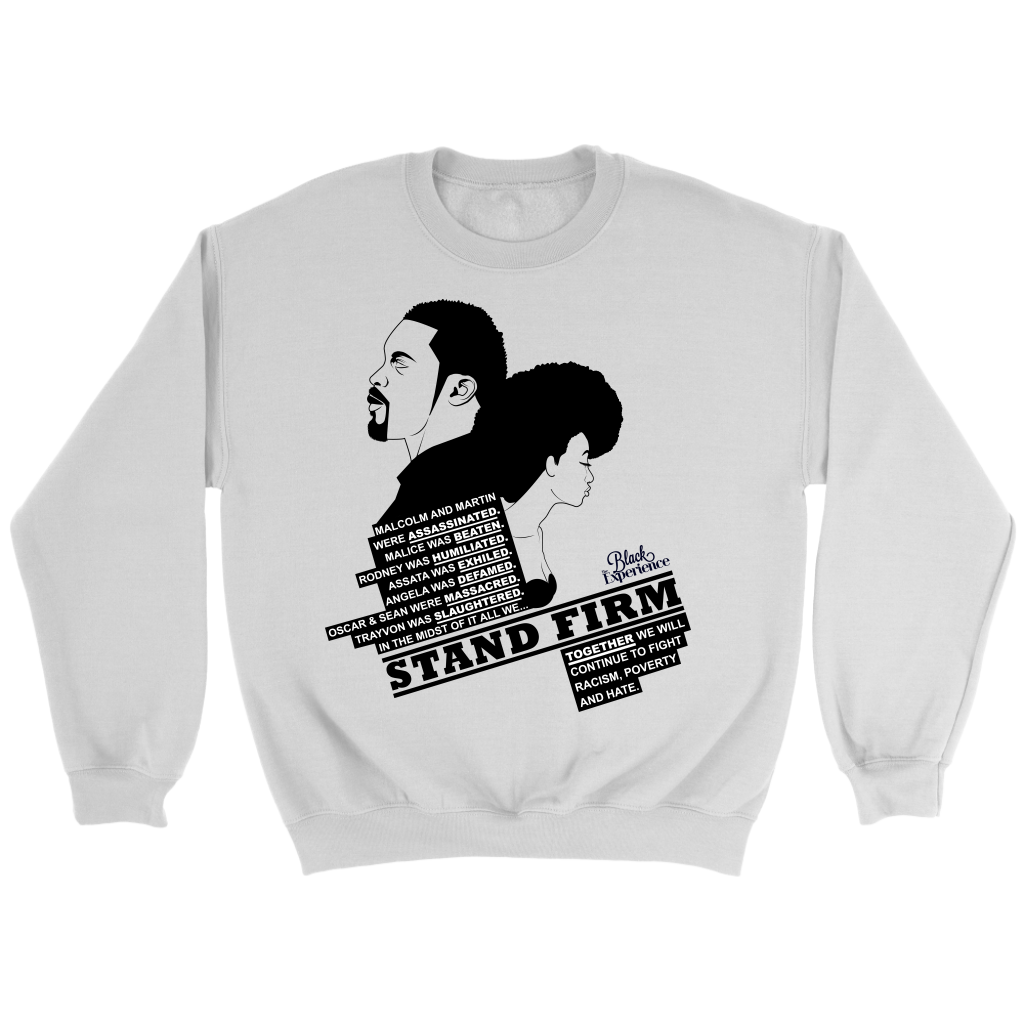 Stand Firm Crewneck T-Shirt White