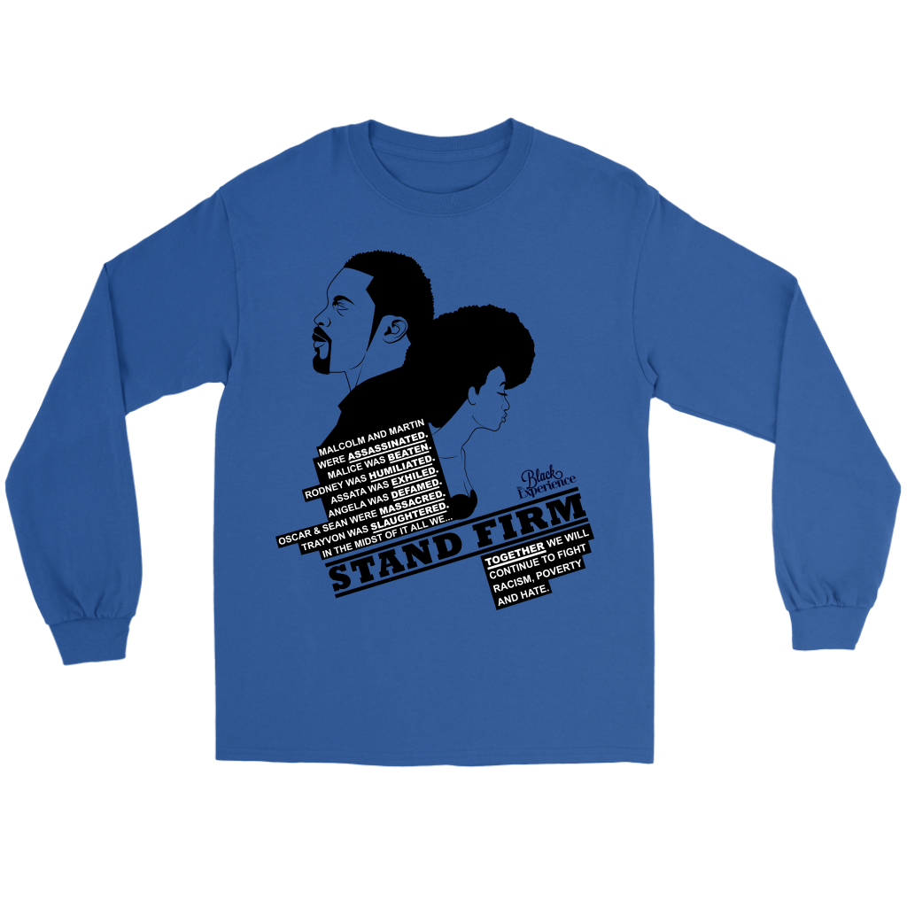 Stand Firm Long Sleeve T-Shirt Royal