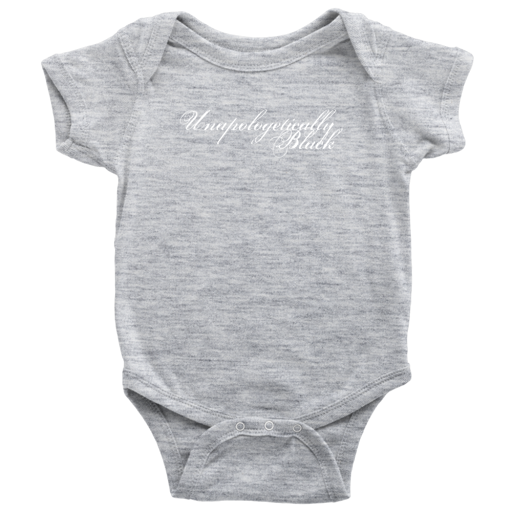 Unapologetically Black Baby Onesie Multiple Colors