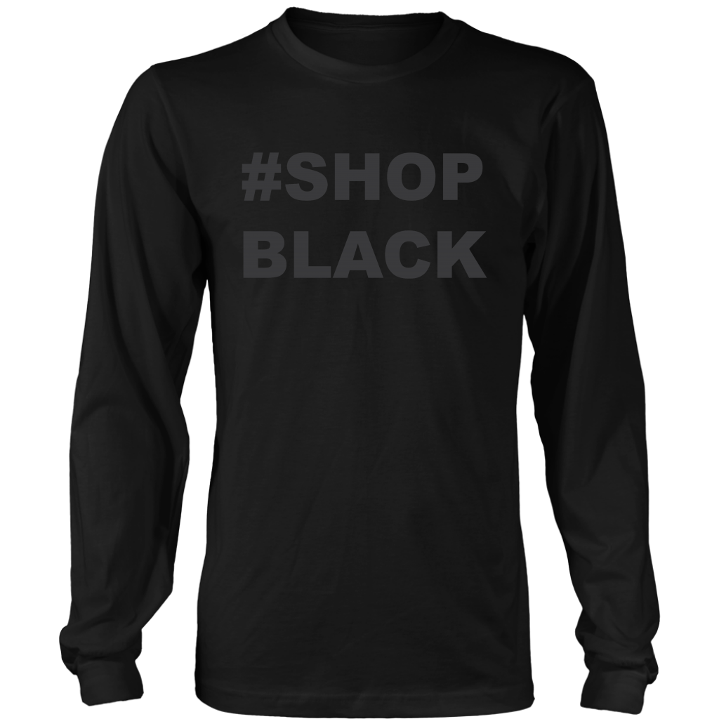 Shop Black Long Sleeved T-Shirt
