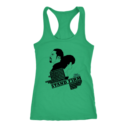 Stand Firm Womens Racerback Tanktop