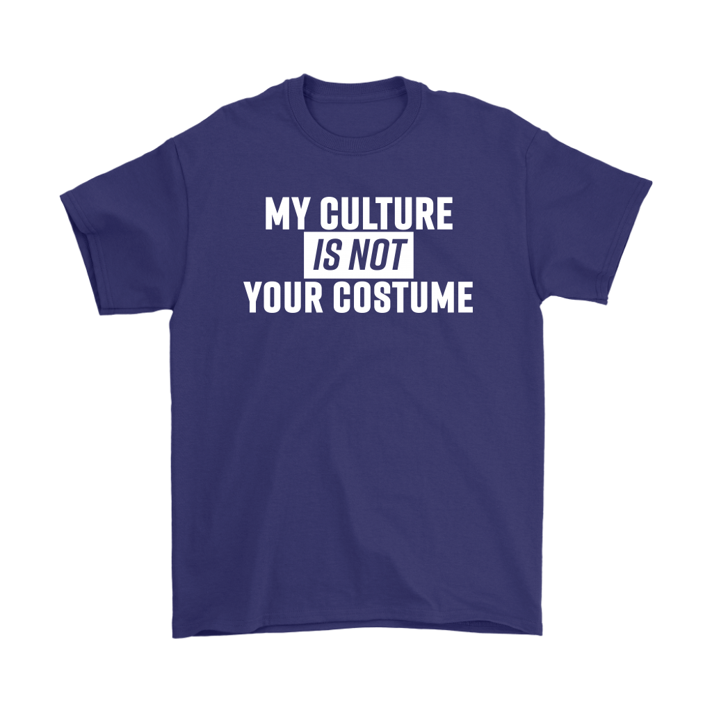 my culture is not your costume t-shirt